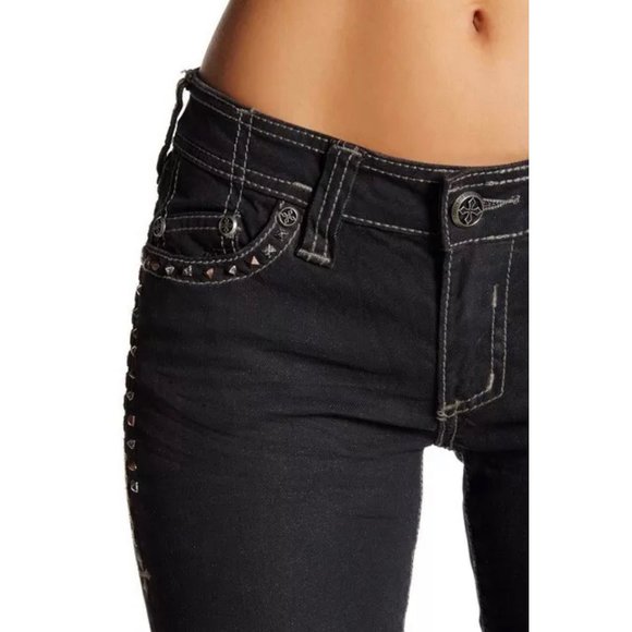 AFFLICTION Women's Denim Jeans RAQUEL STANDARD CT - Picture 3 of 9